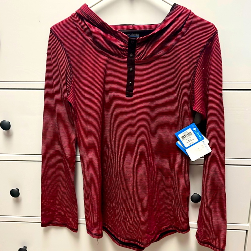 Columbia Stripeline Hoodie NWT